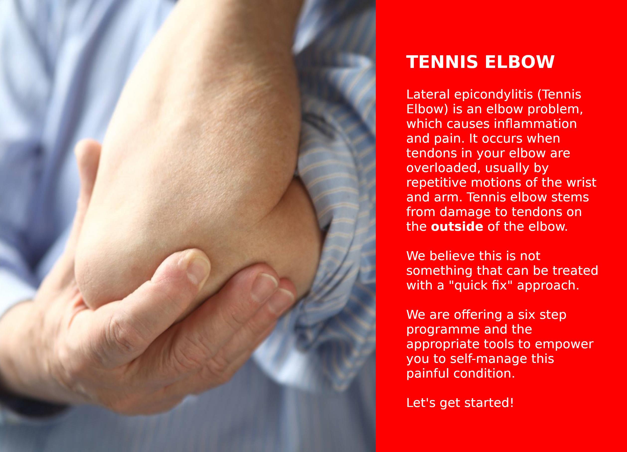 Tennis Elbow Pain Explained