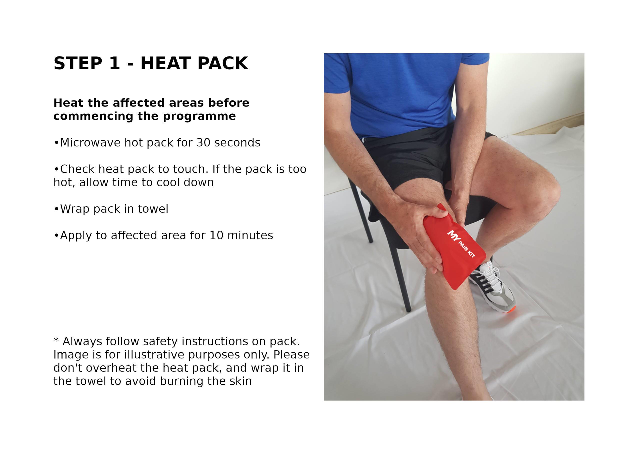 Kene Pain Step 1 - Heat Therapy