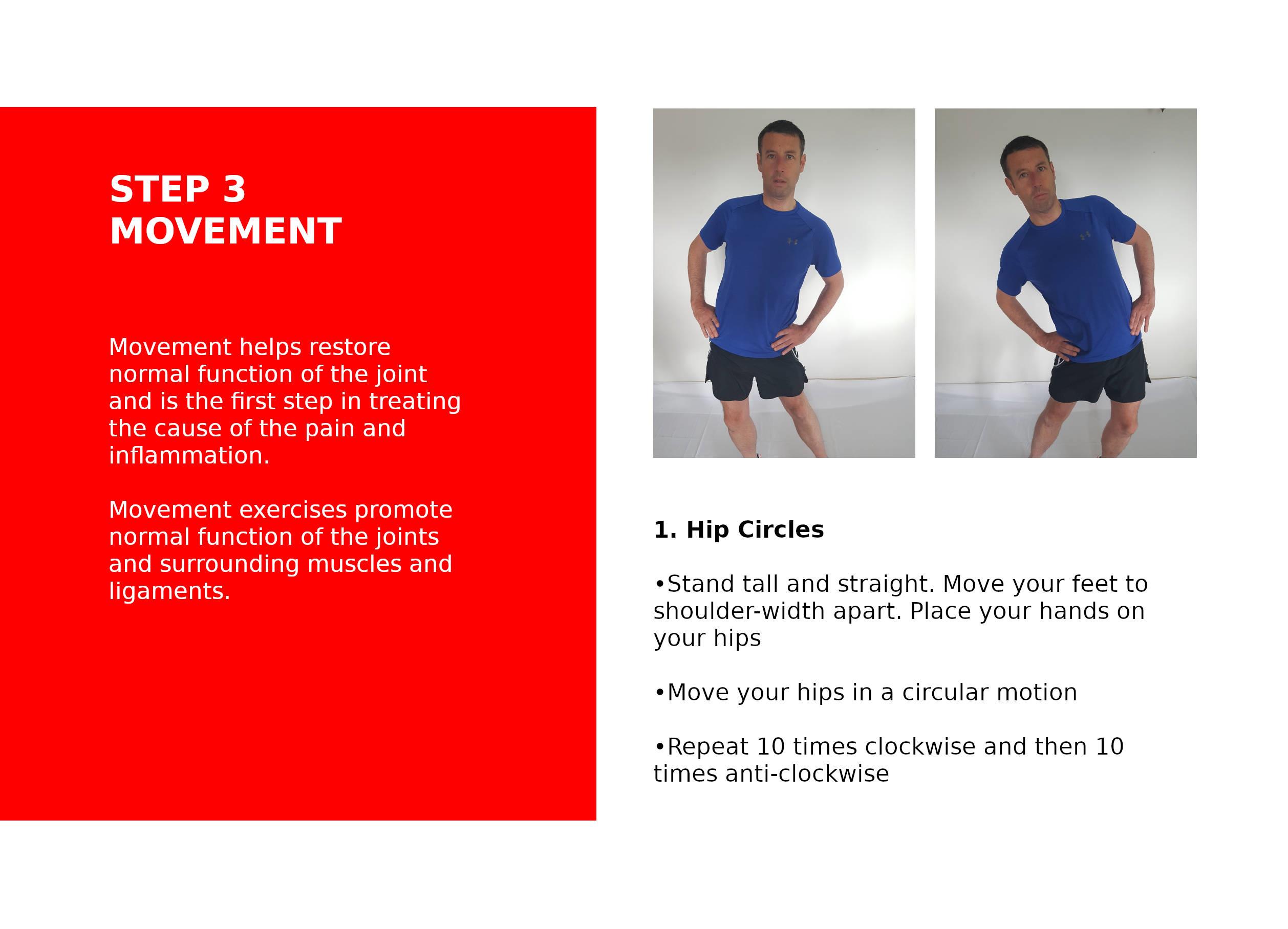 Knee Pain Step 3 - Movement Exercises