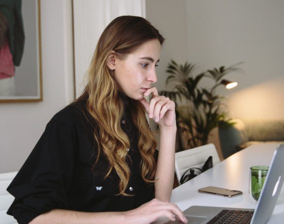 Not having correct posture at work can lead to back pain