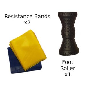 Foot Pain Tools Including A Foot Roller For Plantar Fasciitis