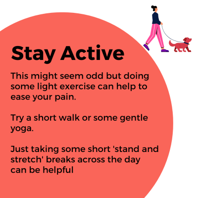 walking, stay active, pain fee, pain relief, walking is good