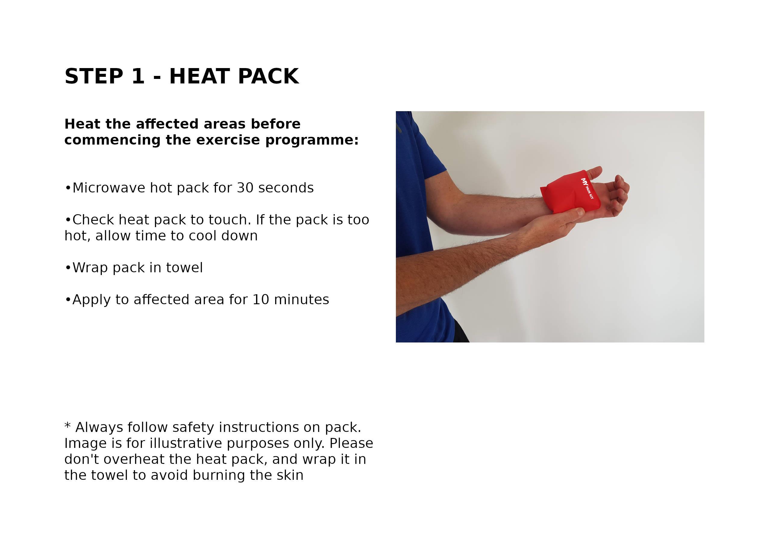 Gamer's Thumb Step 1 Heat Pack For Pain Relief