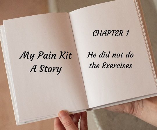 A story book with the patient story