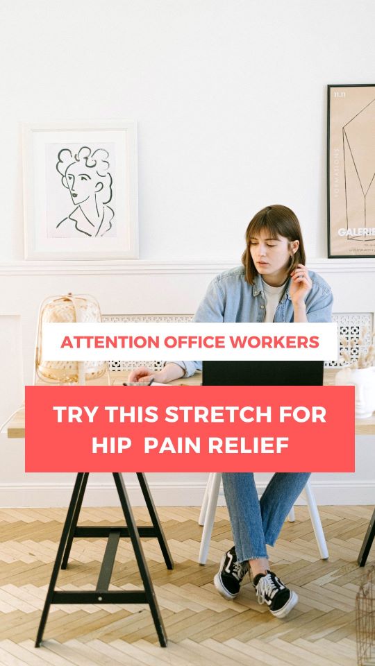 Woman sitting at her desk working