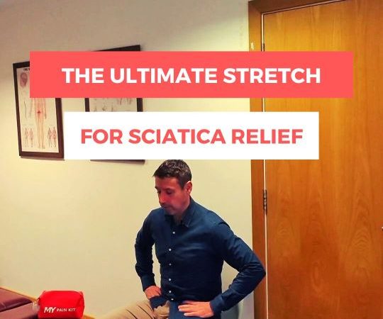 Dave demonstrating a stretching exercise for Sciatica